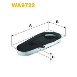 FILTER VAZDUHA BMW F01-F02-F10-F11 WIX