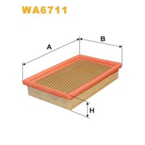 Filter vazduha CHRYSLER ler Voyager 2.5I 85-95 Wix