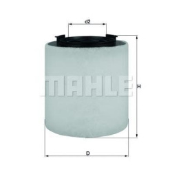 FILTER VAZDUHA FABIA POLO 1.2i-1.6tsi 2009-2015 MAHLE