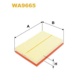 Filter vazduha Fiat Chroma 2 2.4 JTD Wix