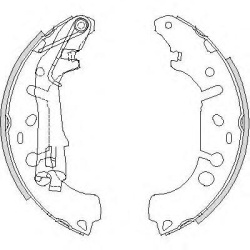 PAKNOVI CORSA D - GRANDE PUNTO 1.3d 228x42mm REMSA