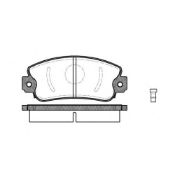 Pločice prednje Fiat Panda 1.1 -04 RH