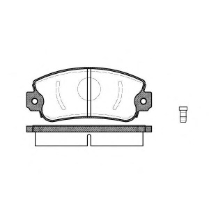 Pločice prednje Fiat Panda 1.1 -04 RH