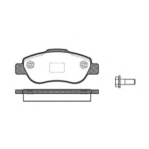 PLOČICE PREDNJE FIAT PANDA 1.3d 04-R