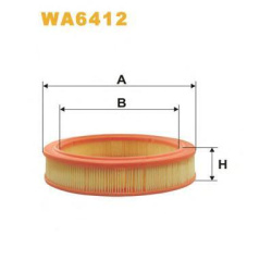 Filter vazduha Fiat Uno-Ritmo 1.1 -1989 Wix