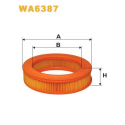 Filter vazduha Ford Escort 1.1-1.3 -1980 Wix