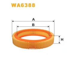 Filter vazduha Ford Escort 1.3 1980-1990 Wix