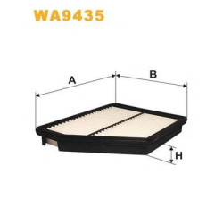 Filter vazduha HYNDAI Matrix 01- Wix