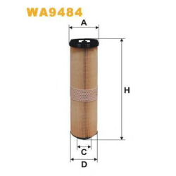 Filter vazduha MERCEDESes Benz E Klasa 2.0-2.7 D 02- Wix