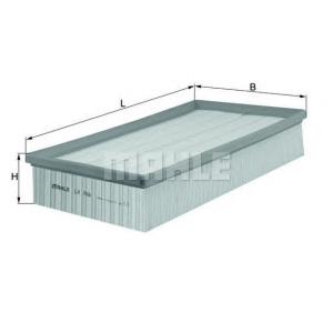 FILTER VAZDUHA TRANSPORTER T5 - T6 2003- MAHLE