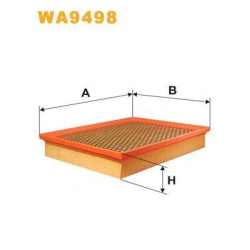 Filter vazduha Saab 9-3 2.0T 2002- Wix