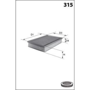 FILTER VAZDUHA PEZ 407 1.6 HDI .04-M