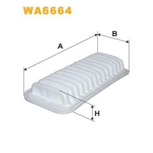 FILTER VAZDUHA PEZO 106 - TOYOTA YARIS 1.0i 2005-2014 WIX