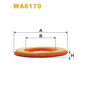 FILTER VAZDUHA MERCEDES BENZ 190 W201 2.0 1982-1990 WIX