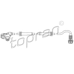 SENZOR ABS-A PEZO 206 PREDNJI L/D TOPRAN