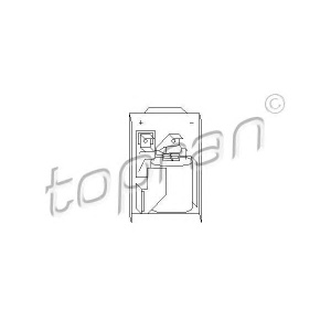 REOSTAT VENTILATORA KABINE GOLF 1984-1991 TOPRAN