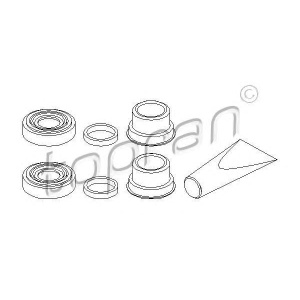 GUMICA KLESTA PREDNJI MANJA - SET