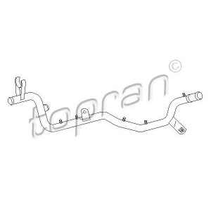 CREVO PUMPE ZA VODU METALNO GOLF-3, PASAT, POLO -2001 TOPRAN