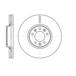DISK PREDNJI 304x28 PEZO-CITROEN C5 2008- ROAD HOUSE
