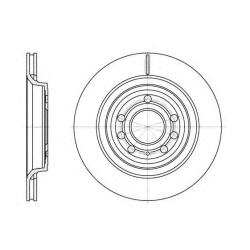DISK ZADNJI SAAB 9.3 REMSA