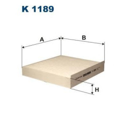 FILTER KABINE ALFA 159 papir 2005-2011 FILTRON