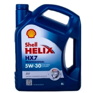 MOTORNO ULJE SHELL 5W30 HX7 AV PROFESIONAL (VW 505.01) 5 LIT