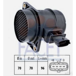 PROTOKOMER VAZDUHA FIAT GRANDE PUNTO 1.3 mjt FACET