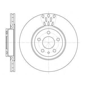 DISK PREDNJI 284x22mm FIAT DOBLO-500L-TIPO-COMBO ROADHOUSE