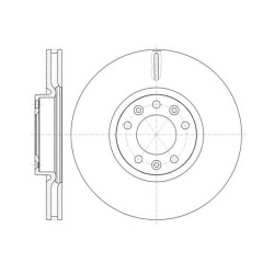 DISK PREDNJI 304x28 P-308 / C4 RH
