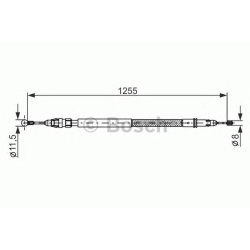 SAJLA RUČNE PEZO 807, CITROEN C8, ULYSE BOSCH