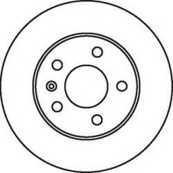 DISK ZADNJI 264x10 ASTRA G 5 RUPA JURID