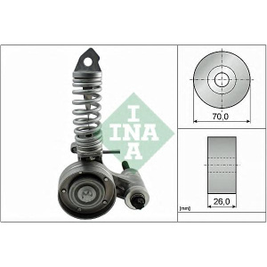 ŠPANER KANALNOG KAIŠA OPEL 1.0-1.2-1.4-TURBO 200-2020 INA