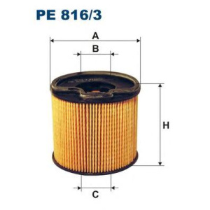 FILTER NAFTE PEZO 406 - PEZO 607 2.0HDI (Bosch) -2008 FILTRON