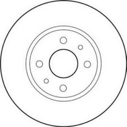 DISK PREDNJI FIAT 500 PANDA DOBLO -2024 JURID