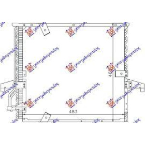 HLADNJAK KLIME BMW E34 318i-325 1990-1998 (64538390271)