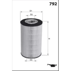 FILTER ULJA RENO MEGAN-4 1.5DCI 2018- MECAFILTER