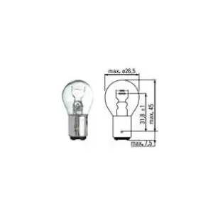 SIJALICA 12V-21W-4W P21/4W (postolje: BAZ15d) TUNGSRAM