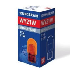 SIJALICA UBODNA 12V-21W WY21W (postolje: W3x16d) zuta TUNGSRAM