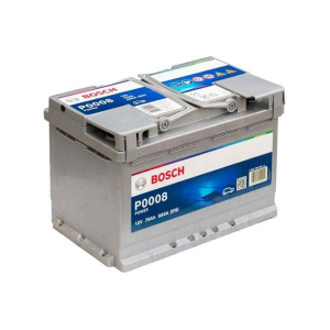 AKUMULATOR 12V 74AH 680A DESNO+ BOSCH POWER P0008