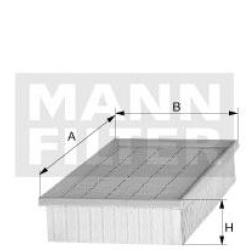 FILTER VAZDUHA PEZO-CITROEN 1.6 16v 2000-2014 MANN