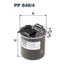 FILTER GORIVA MERCEDES 1.8-3.0cdi W176 GLA 2006-2019 FILTRON
