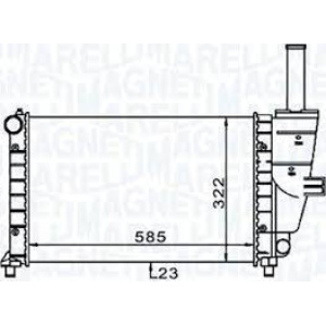 HLADNJAK FIAT PUNTO-2 1.2i 1999-2010 MARELLI